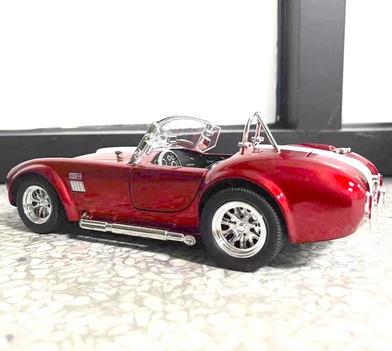 [TOY] 1:24 Ford 1965 Shelby Cobra 427 Red Model Car Die-Cast