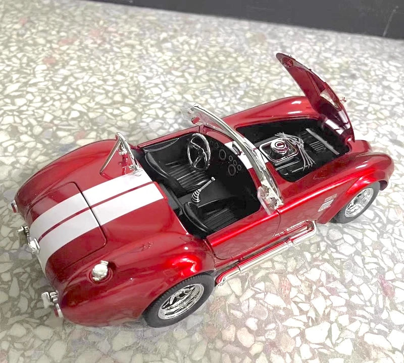 [TOY] 1:24 Ford 1965 Shelby Cobra 427 Red Model Car Die-Cast