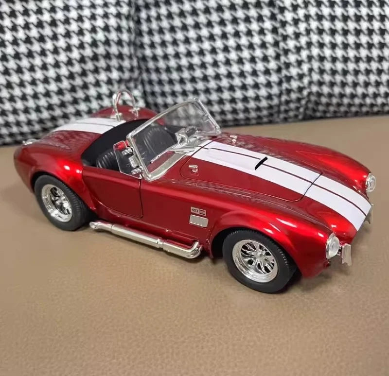 [TOY] 1:24 Ford 1965 Shelby Cobra 427 Red Model Car Die-Cast