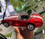 [TOY] 1:24 Ford 1965 Shelby Cobra 427 Red Model Car Die-Cast