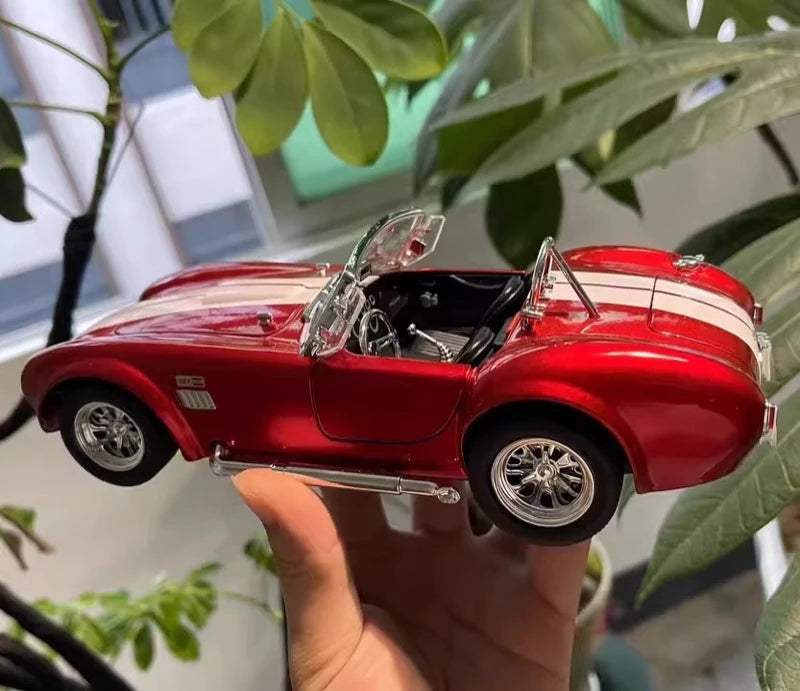 [TOY] 1:24 Ford 1965 Shelby Cobra 427 Red Model Car Die-Cast