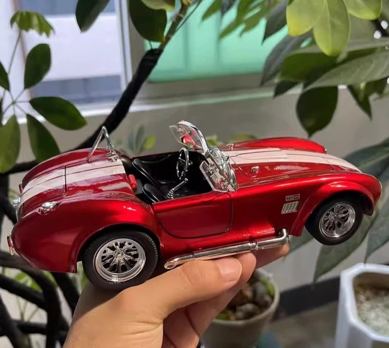 [TOY] 1:24 Ford 1965 Shelby Cobra 427 Red Model Car Die-Cast