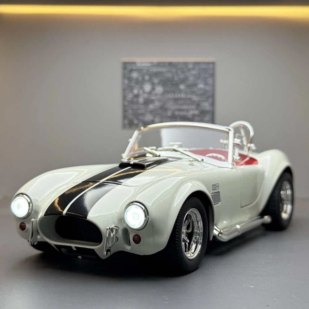 [TOY] 1:24 Ford 1965 Shelby Cobra 427 White Model Car Die-Cast