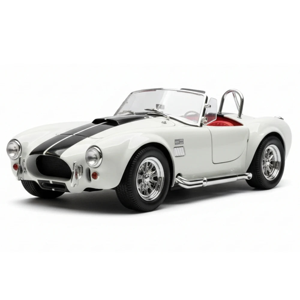 [TOY] 1:24 Ford 1965 Shelby Cobra 427 White Model Car Die-Cast