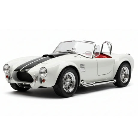 [TOY] 1:24 Ford 1965 Shelby Cobra 427 White Model Car Die-Cast