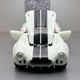 [TOY] 1:24 Ford 1965 Shelby Cobra 427 White Model Car Die-Cast