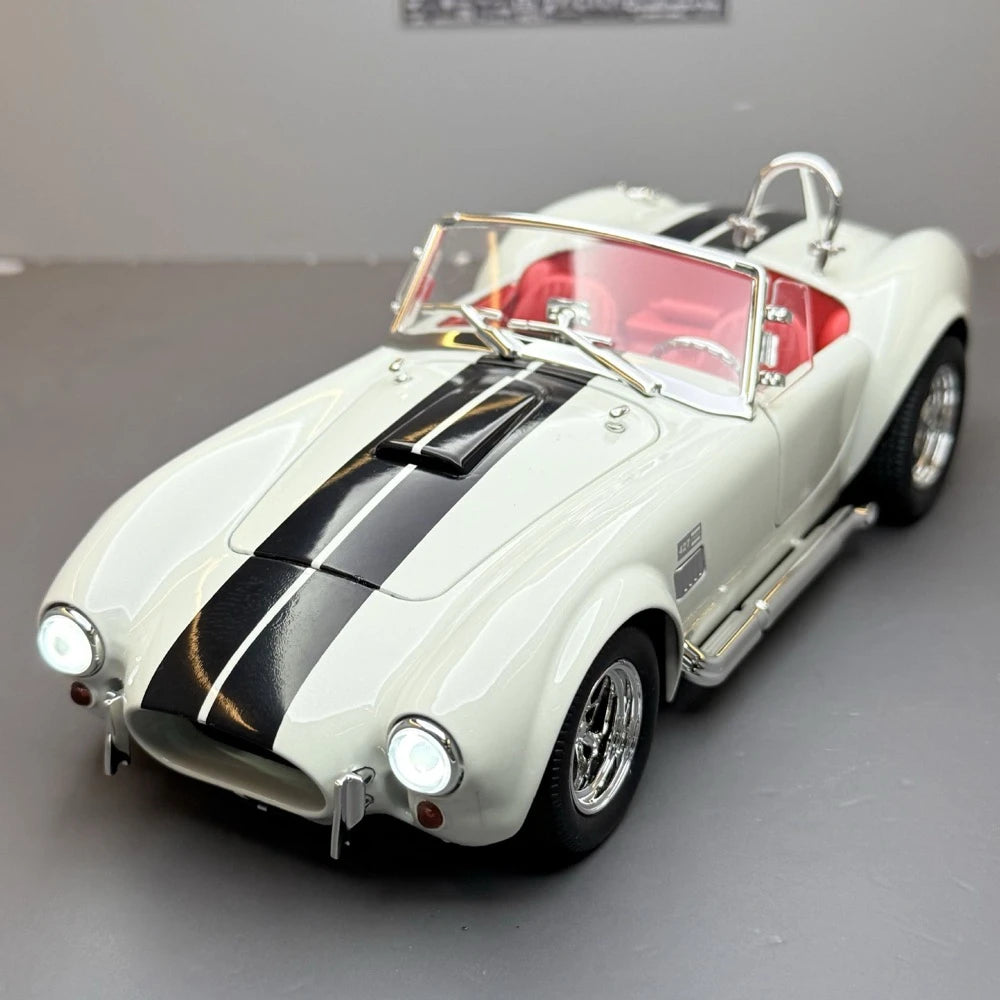[TOY] 1:24 Ford 1965 Shelby Cobra 427 White Model Car Die-Cast
