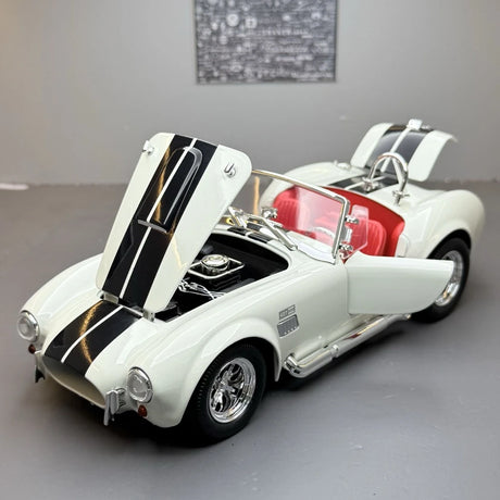 [TOY] 1:24 Ford 1965 Shelby Cobra 427 White Model Car Die-Cast