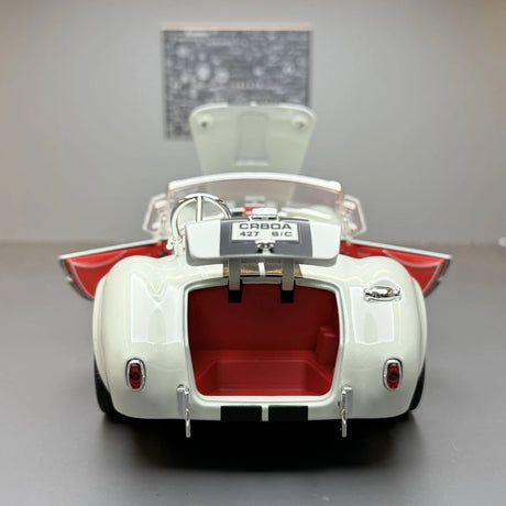 [TOY] 1:24 Ford 1965 Shelby Cobra 427 White Model Car Die-Cast