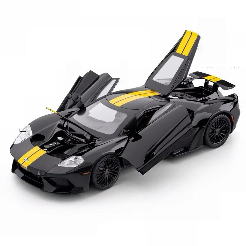 [TOY] 1:24 Ford 2017 GT Black Model Car Die-Cast