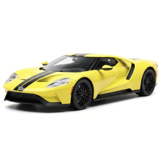 [TOY] 1:24 Ford 2017 GT Yellow Model Car Die-Cast