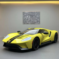 [TOY] 1:24 Ford 2017 GT jaune voiture miniature Die-Cast