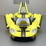 [TOY] 1:24 Ford 2017 GT Yellow Model Car Die-Cast