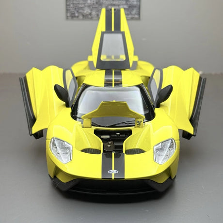 [TOY] 1:24 Ford 2017 GT Yellow Model Car Die-Cast