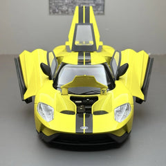 [TOY] 1:24 Ford 2017 GT jaune voiture miniature Die-Cast