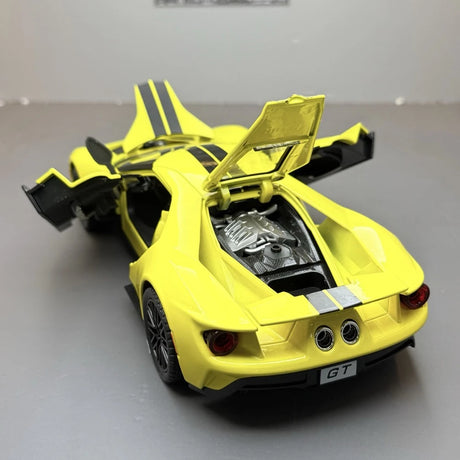 [TOY] 1:24 Ford 2017 GT Yellow Model Car Die-Cast