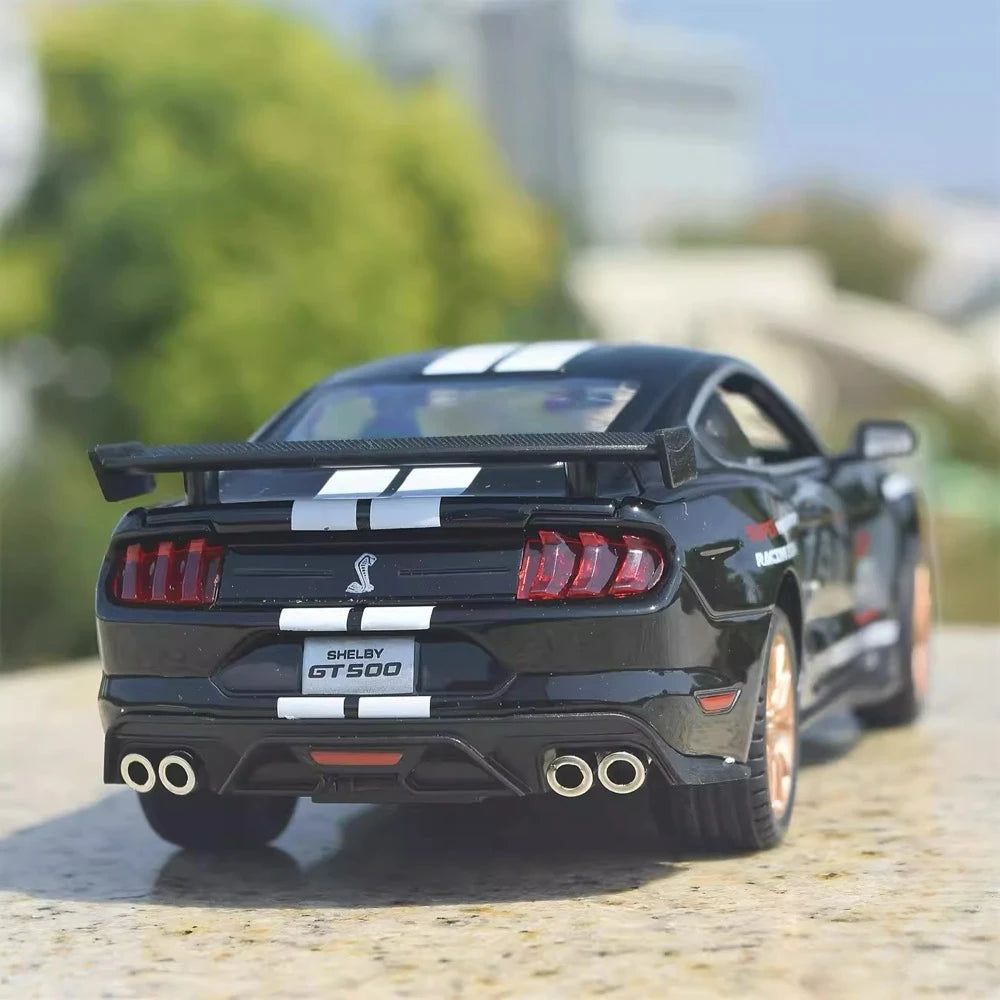 [TOY] 1:24 Ford 2020 Shelby GT500 Black Model Car Die-Cast
