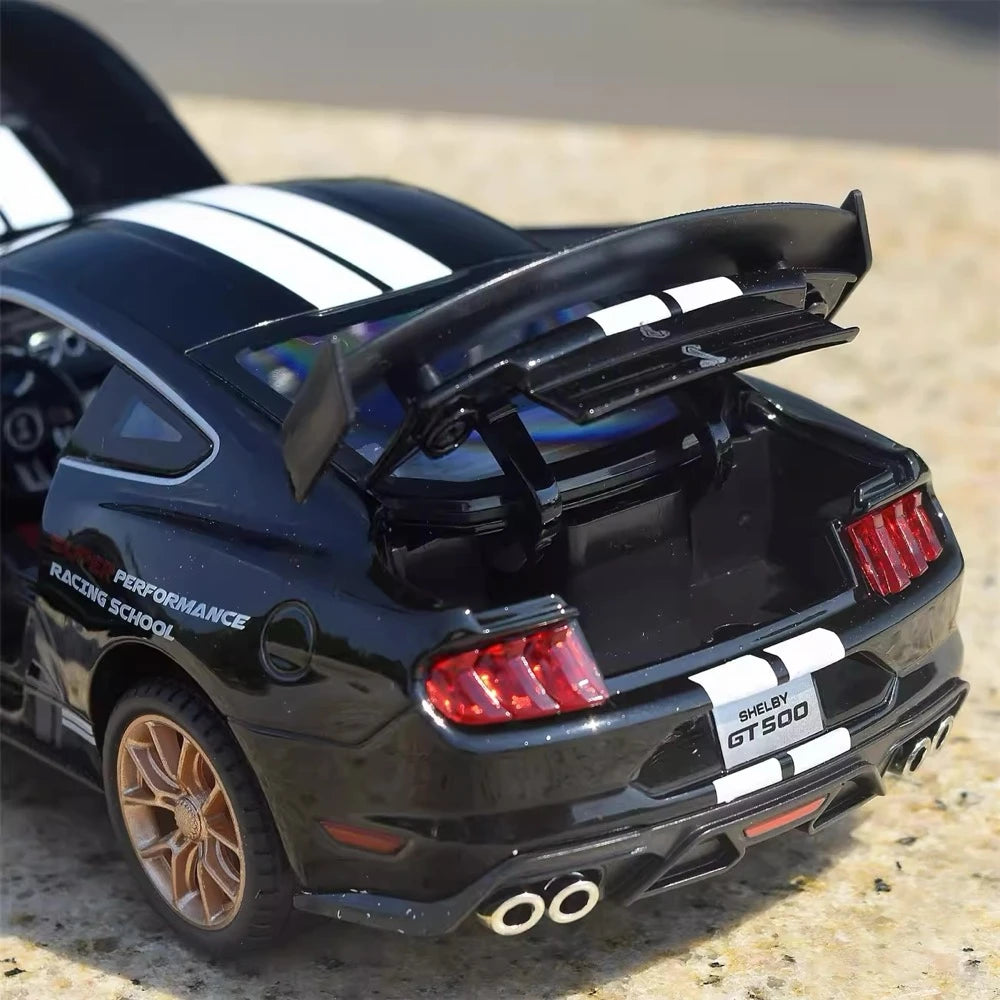 [TOY] 1:24 Ford 2020 Shelby GT500 noir voiture miniature Die-Cast