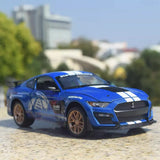 [TOY] 1:24 Ford 2020 Shelby GT500 Blue Model Car Die-Cast
