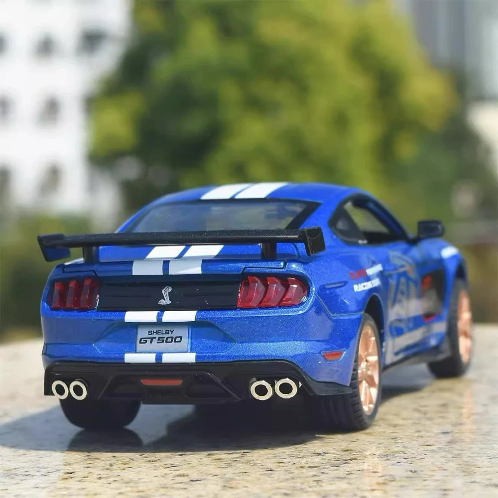 [TOY] 1:24 Ford 2020 Shelby GT500 Blue Model Car Die-Cast