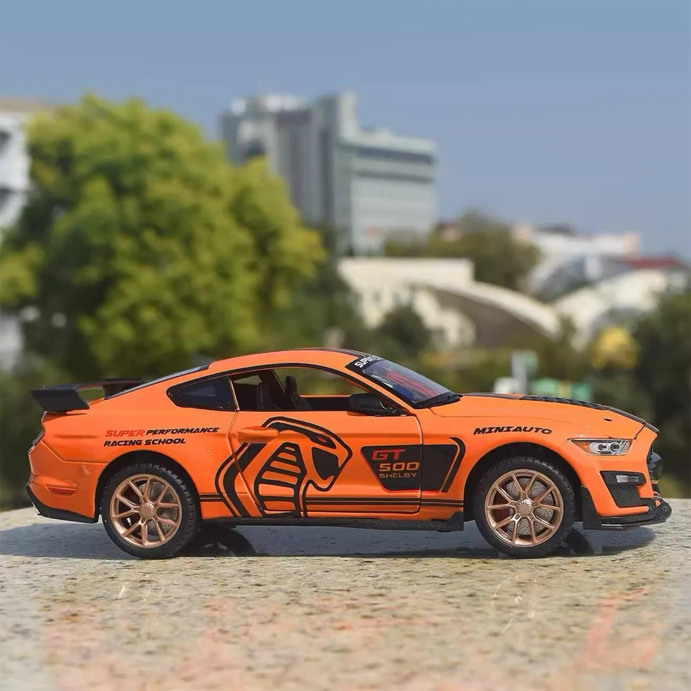 [TOY] 1:24 Ford 2020 Shelby GT500 Orange Model Car Die-Cast