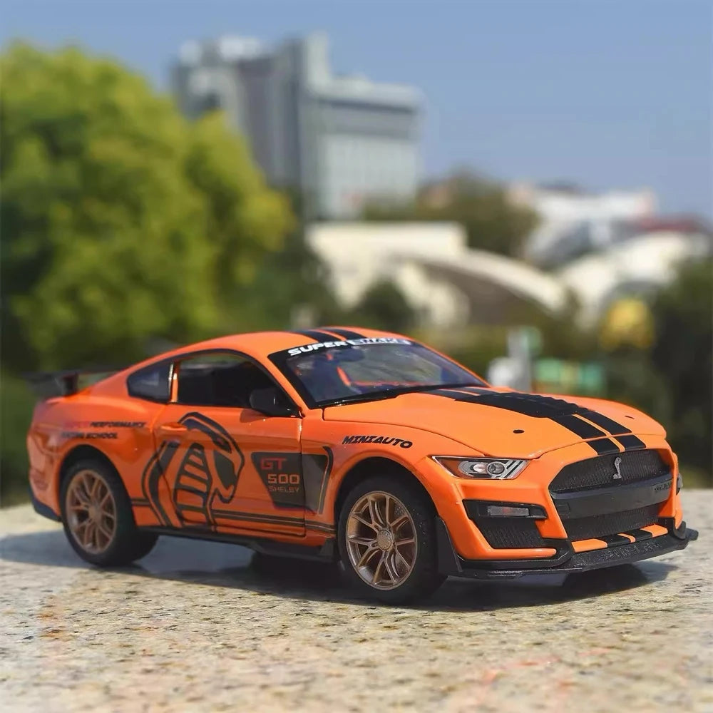 [TOY] 1:24 Ford 2020 Shelby GT500 Orange Model Car Die-Cast
