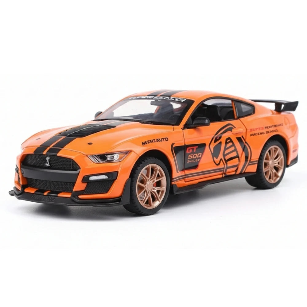 [TOY] 1:24 Ford 2020 Shelby GT500 Orange Model Car Die-Cast