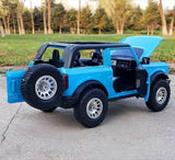 [TOY] 1:24 Ford 2021 Bronco Blue Model Car Die-Cast