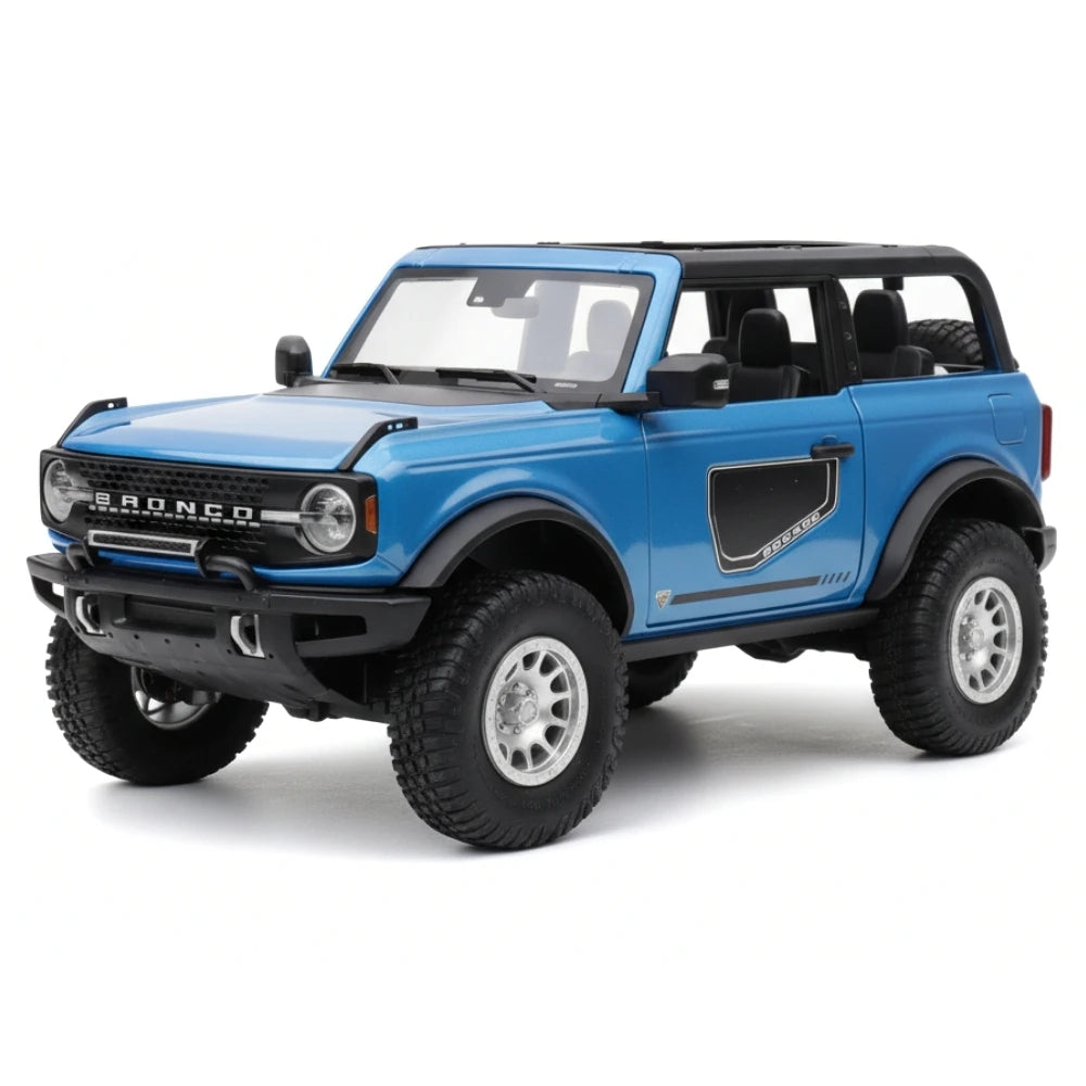 [TOY] 1:24 Ford 2021 Bronco Blue Model Car Die-Cast