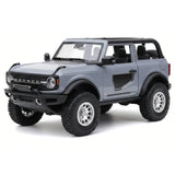[TOY] 1:24 Ford 2021 Bronco gris voiture miniature Die-Cast