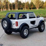 [TOY] 1:24 Ford 2021 Bronco White Model Car Die-Cast