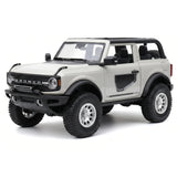 [TOY] 1:24 Ford 2021 Bronco White Model Car Die-Cast