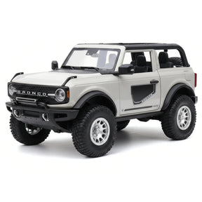 [TOY] 1:24 Ford 2021 Bronco White Model Car Die-Cast