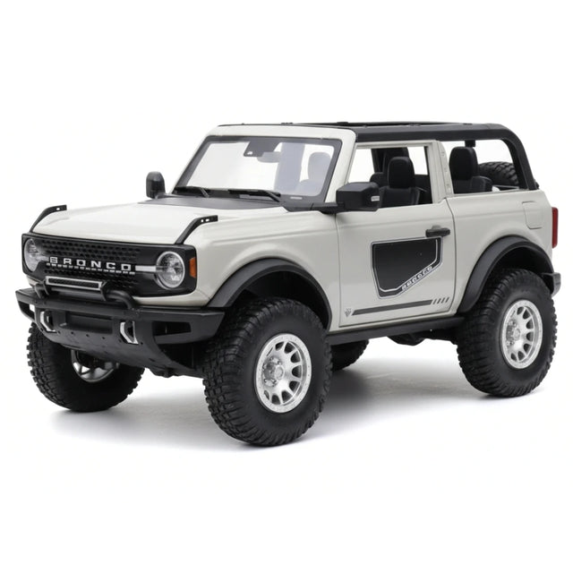 [TOY] 1:24 Ford 2021 Bronco White Model Car Die-Cast