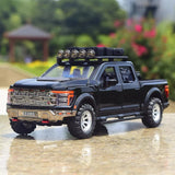 [TOY] 1:24 Ford 2021 F-150 Raptor Black Model Car Die-Cast