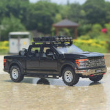 [TOY] 1:24 Ford 2021 F-150 Raptor Black Model Car Die-Cast