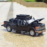 [TOY] 1:24 Ford 2021 F-150 Raptor Black Model Car Die-Cast