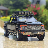 [TOY] 1:24 Ford 2021 F-150 Raptor Black Model Car Die-Cast