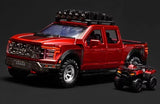 [TOY] 1:24 Ford 2021 F-150 Raptor Red Model Car Die-Cast