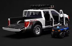 [TOY] 1:24 Ford 2021 F-150 Raptor White Model Car Die-Cast
