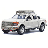 [TOY] 1:24 Ford 2021 F-150 Raptor vit modellbil Die-Cast