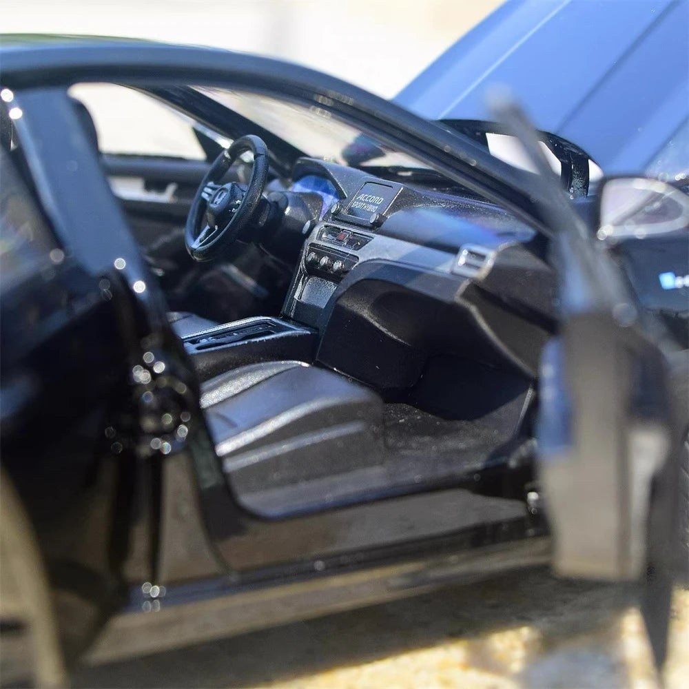 [TOY] 1:24 Honda 2017 Accord nero modellino di auto Die-Cast