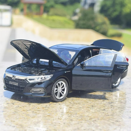 [TOY] 1:24 Honda 2017 Accord Black Model Car Die-Cast