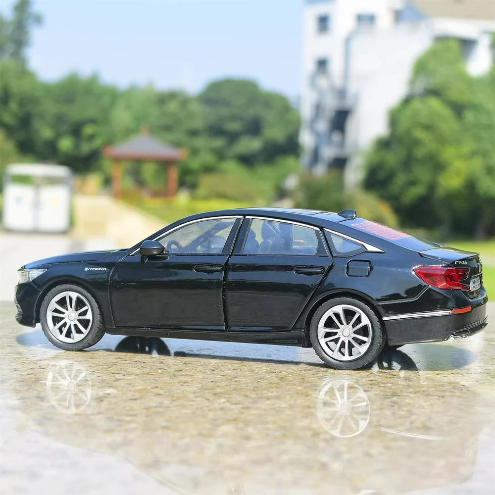 [TOY] 1:24 Honda 2017 Accord nero modellino di auto Die-Cast