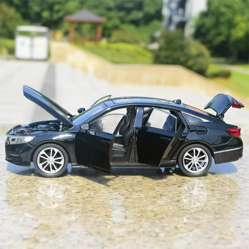 [TOY] 1:24 Honda 2017 Accord nero modellino di auto Die-Cast