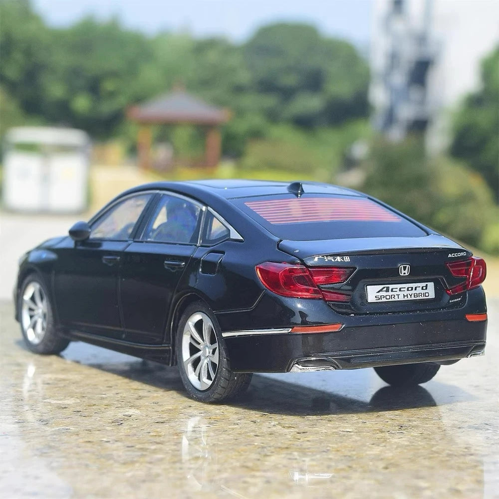 [TOY] 1:24 Honda 2017 Accord nero modellino di auto Die-Cast