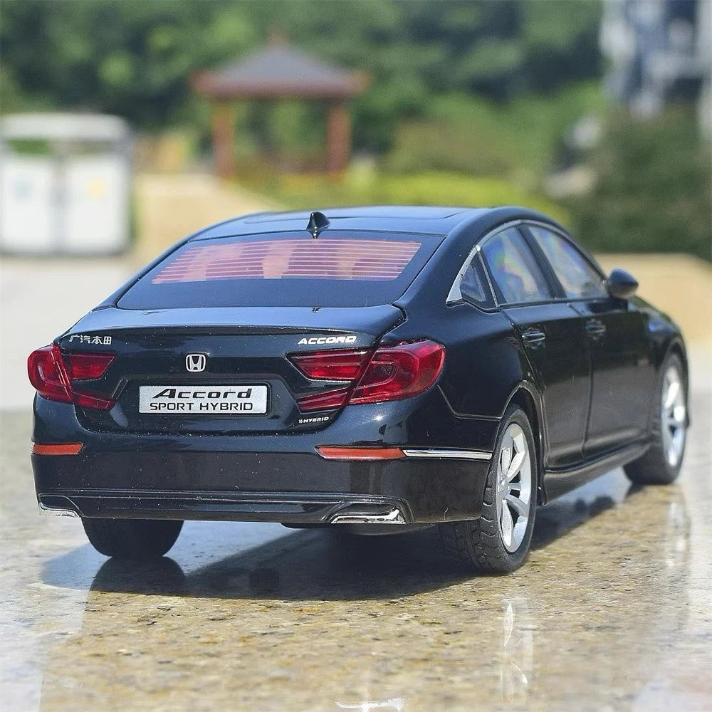 [TOY] 1:24 Honda 2017 Accord nero modellino di auto Die-Cast