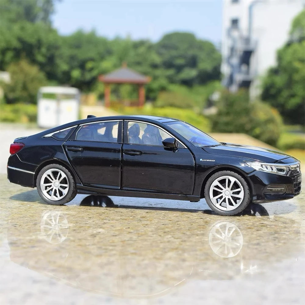 [TOY] 1:24 Honda 2017 Accord nero modellino di auto Die-Cast