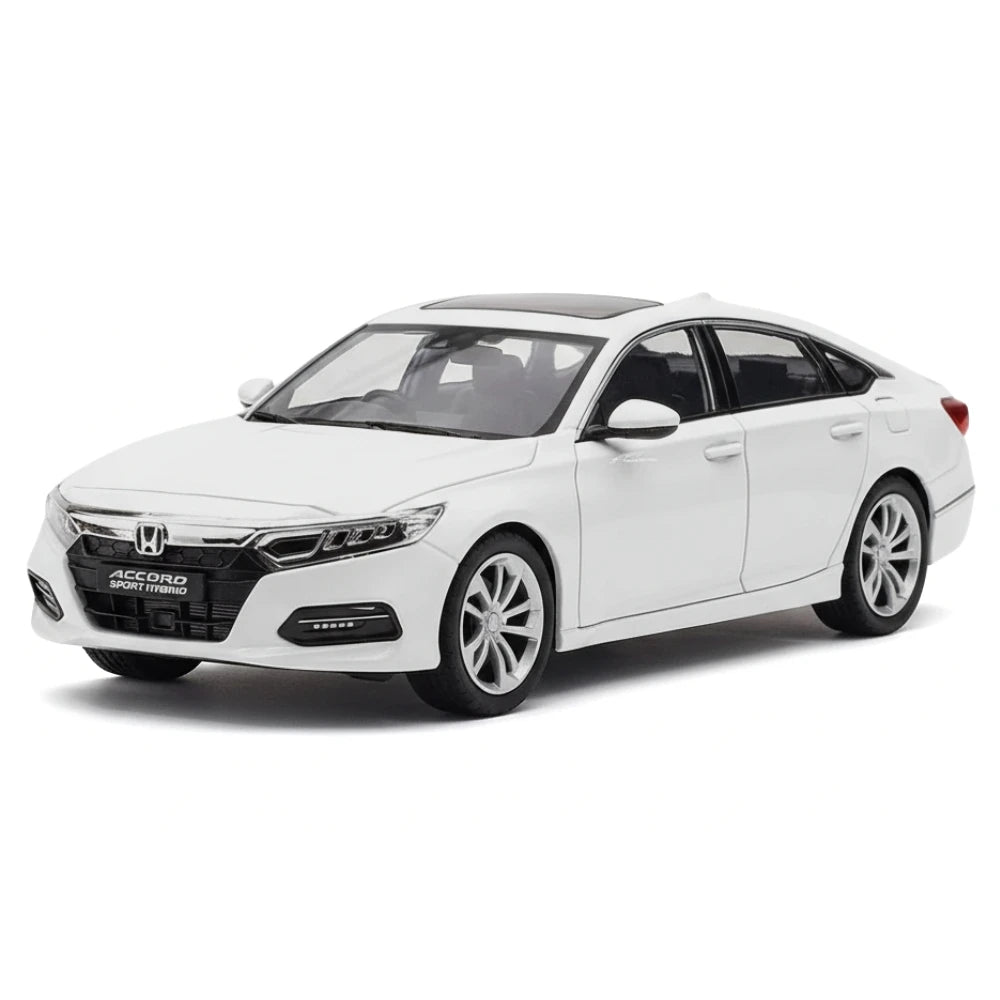 [TOY] 1:24 Honda 2017 Accord White Model Car Die-Cast