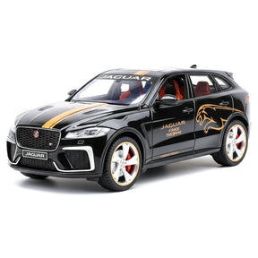 [TOY] 1:24 Jaguar 2016 F-PACE ブラック モデルカー Die-Cast